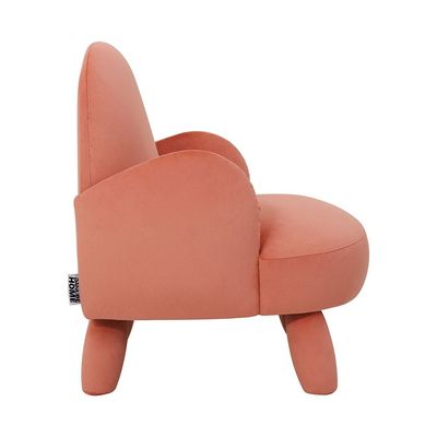 Minnie Velvet Armchair-Pink