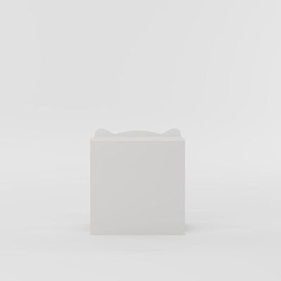 Kitty 2Drawers Nightstand-White+Pink