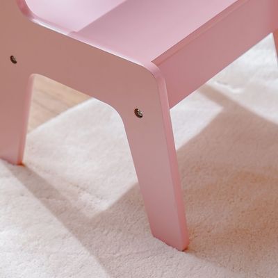 Candy 1+2 Kids Table With Storage/ Lego Top & Chair Set-Pink