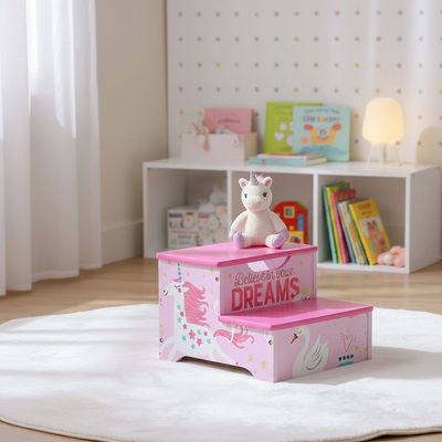 Hello Sunshine Step Stool-Pink