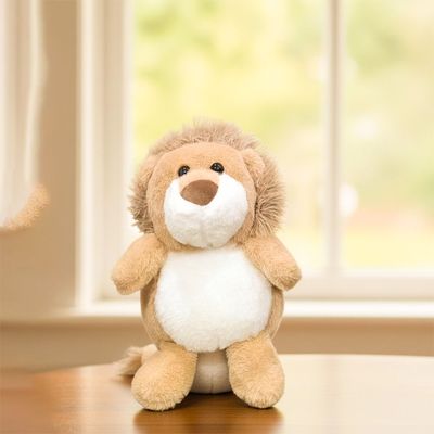Lion Plush Soft Toy 23cm-Beige