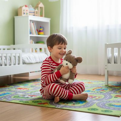 Monkey Plush Soft Toy 25cm-Light Brown