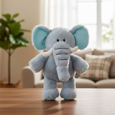 Elephant Toto Soft Toy 30cm-Blue