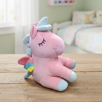 Unicorn Plush Soft Toy 34cm-Pink