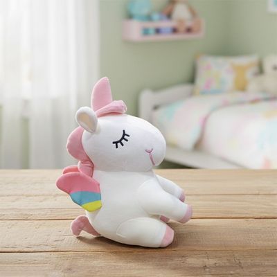 Unicorn Plush Soft Toy 34cm-White