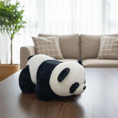 Panda Toto Soft Toy 27cm-Black & White