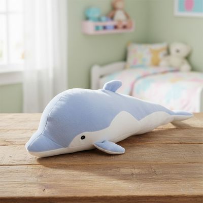 Dolphin Toto Soft Toy 70cm-Blue