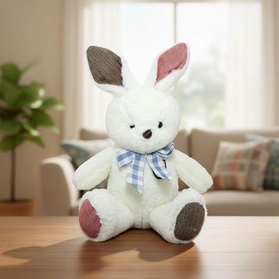 Bunny Toto Soft Toy W/Ribbon 65cm-White