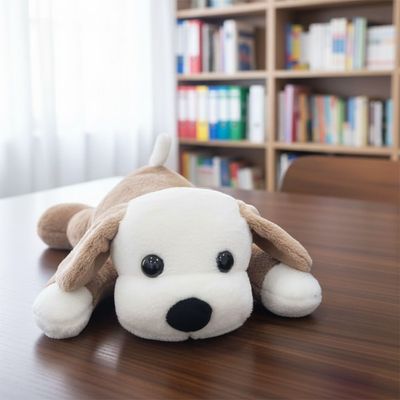 Puppy Toto Soft Toy 45cm-Brown & White