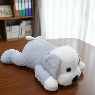 Puppy Toto Soft Toy 45cm-Grey & White