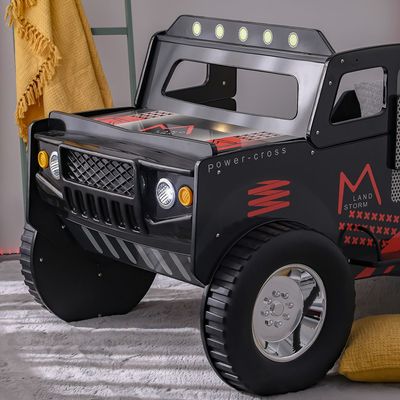 Ranger Explorer 90X190 Truck Bed W/Front Light-Black