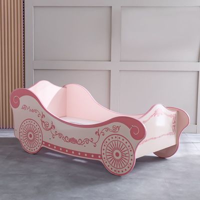 Ranger Carriage 70x130 Toddler Bed - Pink - With 2-Year Warranty