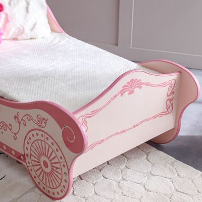 Ranger Carriage 70x130 Toddler Bed - Pink - With 2-Year Warranty
