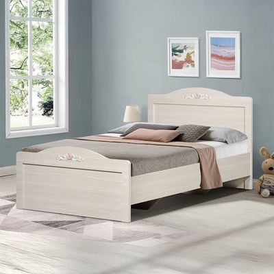 Ariana 120x200 Kids' Bed - Light Oak With 2-Year Warranty