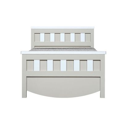 Hazel 70X130 Toddler Bed-Light Beige & White