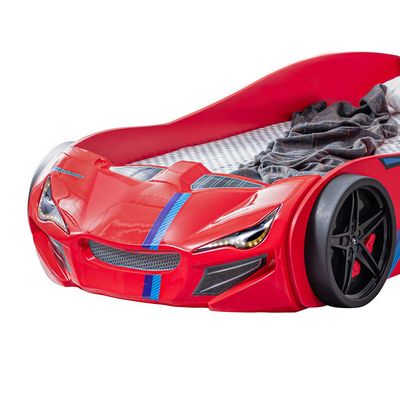 Kinder Racer 90X190 Car Bed-Red