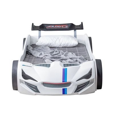 Kinder Racer 90X190 Car Bed-White