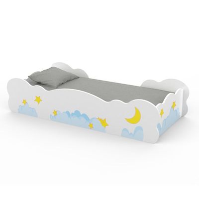 Kinder Cloud 90X190 Kids Bed-White