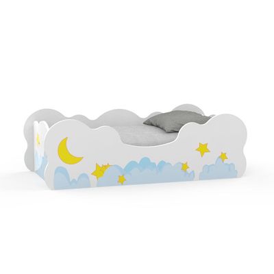 Kinder Cloud 70X130 Toddler Bed-White