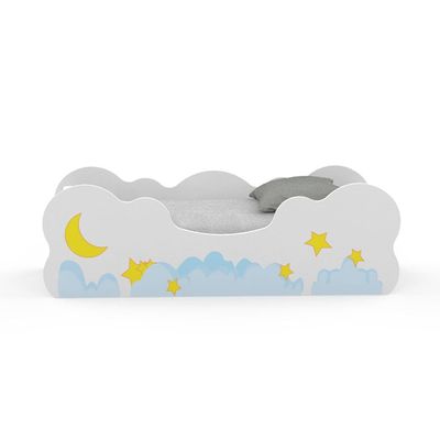 Kinder Cloud 70X130 Toddler Bed-White