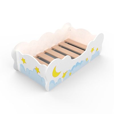 Kinder Cloud 70x130 Toddler Bed - White - With 5-Year Warranty