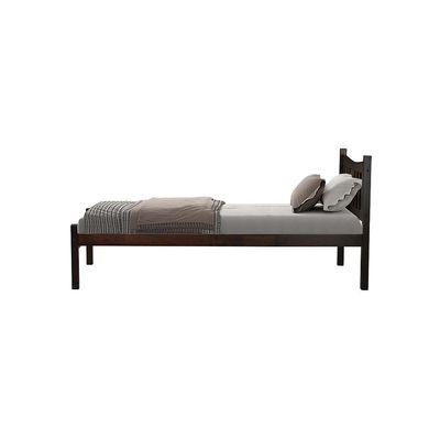 Derby Solo 90x200 Solidwood Single Bed-Dirty Oak