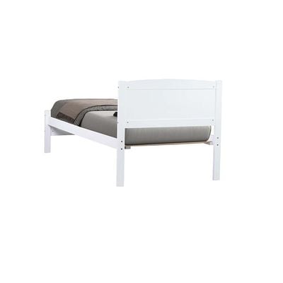 Derby Haven 90X200 Solidwood Single Bed-White