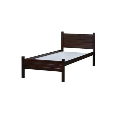 Derby Aspen 90x200 Solidwood Single Bed-Dirty Oak