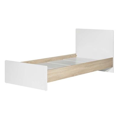 Kinder 90X200 Kids Bedroom Set-White & Sonoma Oak