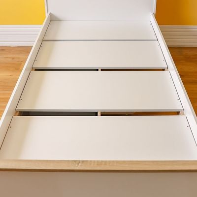 Stanley 120x200 House Bed W/2Drawers-Sonoma Oak & White