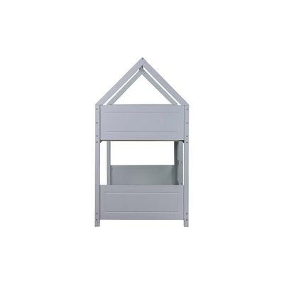 Derby House-V2 90x200 Solid Wood Bunk Bed-Grey