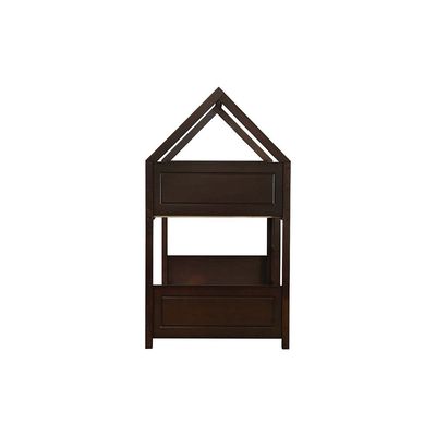 Derby House-V2 90x200 Solid Wood Bunk Bed-Espresso