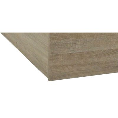 Supreme 120x200 Young Single Bed - French Sonoma Oak - With 2-Year Warranty