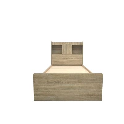 Supreme 90x200 Young Single Bed - French Sonoma Oak - With 2-Year Warranty