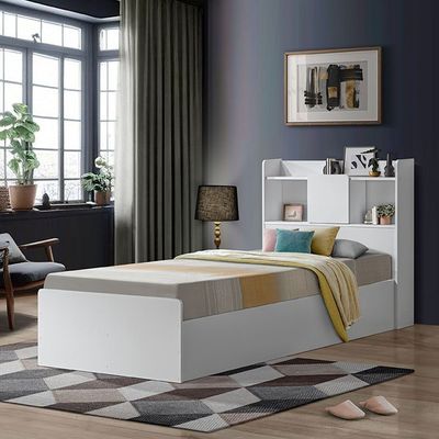 Supreme 90x200 Young Bedroom Set-White