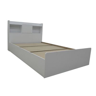 Supreme 90x200 Young Single Bed - White - With 2-Year Warranty