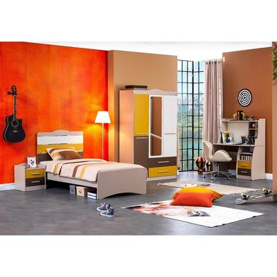 Karamel  Kids Bedroom Set-Grey / Yellow