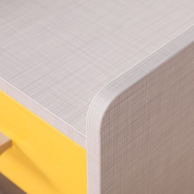 Karamel Night Stand-Grey / Yellow