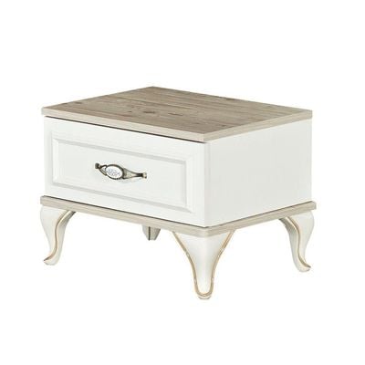 Golden Night Stand - Milky White