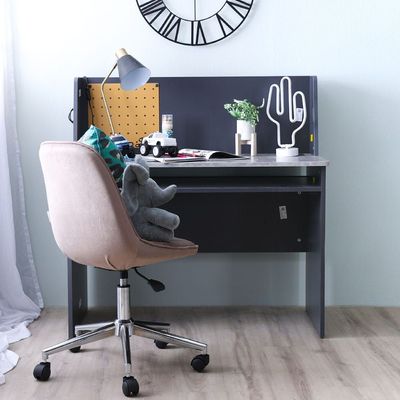 Retro Study Hutch - Dark Grey