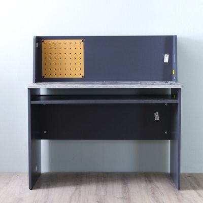 Retro Study Hutch - Dark Grey