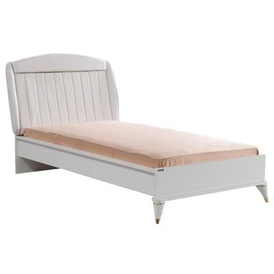 Masal 120x200 Kids Bed - White