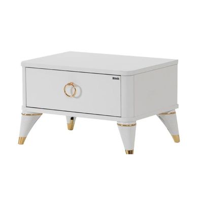 Masal Night Stand - White