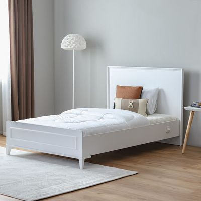 Elit Kids Bed - White - 120x200 cm - With 5-Year Warranty