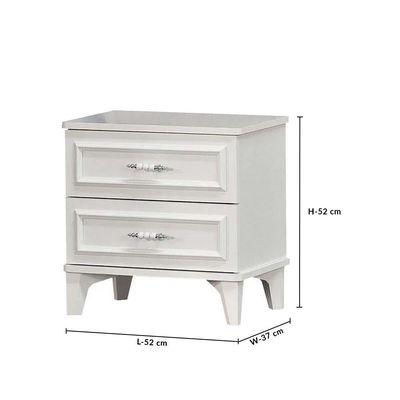 Elit Night Stand - White