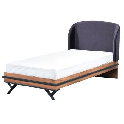 Piedra 120x200 Kids Bed - Maple / Blue