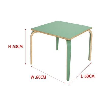 Bentwood Kids Table - Green