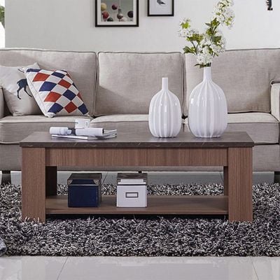 Heather Coffee Table - Marble / Oak