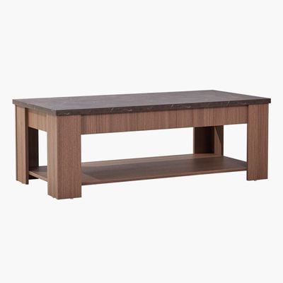 Heather Coffee Table - Marble / Oak