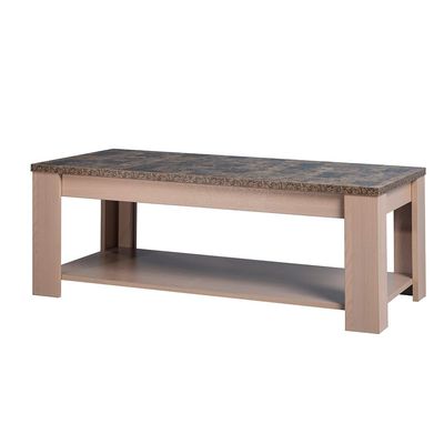 Heather Coffee Table - Marble / Oak